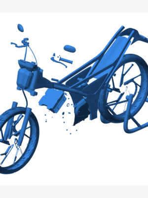 2014 Suzuki Satria F150 / Raider 150 Motosiklet 3D Baskı STL