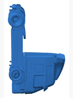 Volvo FM 4x2 Çekici Kamyon 3D Baskı STL