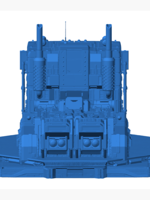 Optimus Kamyon 200mm Tek Parça 3D Baskı STL