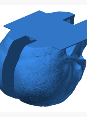 Kuru Kafa Kitaplık Destekleyici - 3D Baskı STL Dosyası