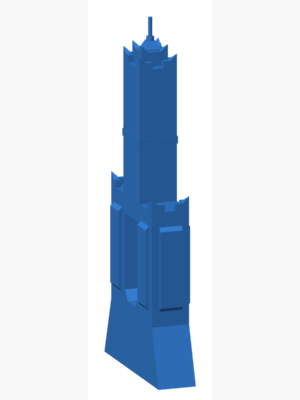KS 85 Tower 3D Baskı STL