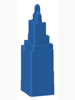 One Fifth Avenue 3D Baskı STL