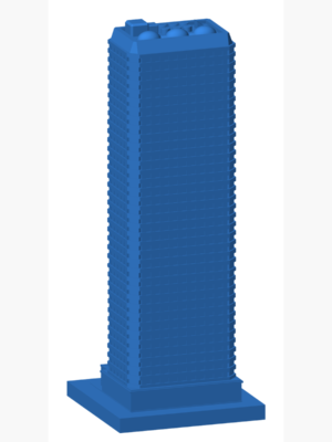 Skyscraper01 3D Baskı STL