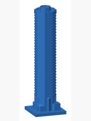 Skyscraper04 3D Baskı STL