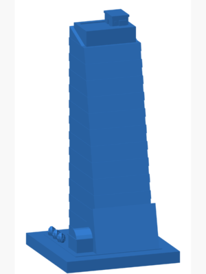 Skyscraper05 3D Baskı STL