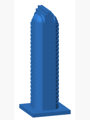 Skyscraper 03 3D Baskı STL