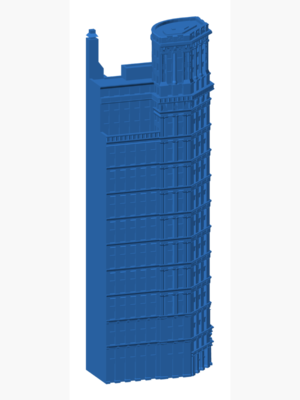 St Paul Building 3D Baskı STL