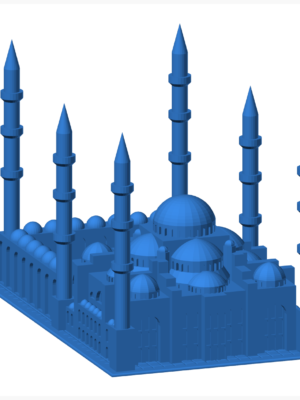 Sultan Ahmet05 Remix 3D Baskı STL