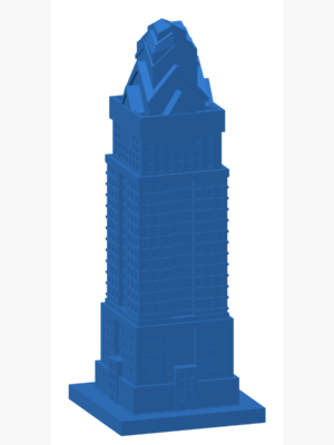 THE SKYLER BUILDING 3D Baskı STL