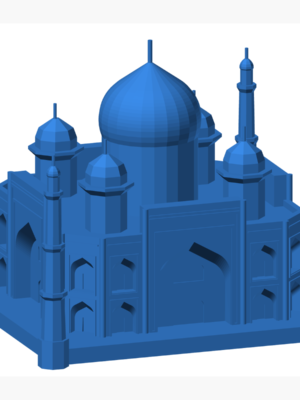 TajMahal 3D Baskı STL