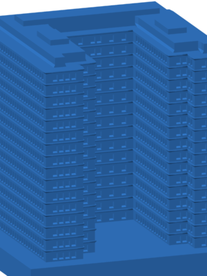 The Breakers Hotel 3D Baskı STL