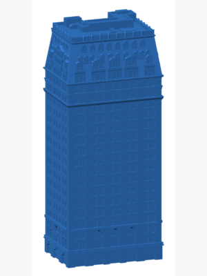 WUnionSquare 3D Baskı STL