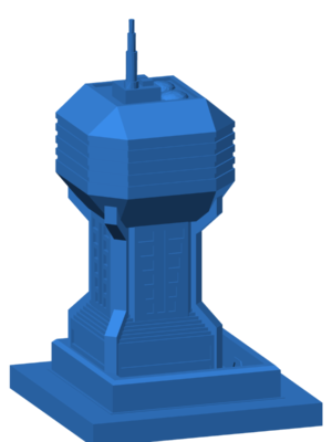 Watchtower 3D Baskı STL
