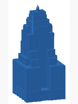 Wisconsin Gas Building 3D Baskı STL
