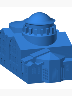 aya irini Aya İrini (Hagia Eirene) stl fixed 3D Baskı STL
