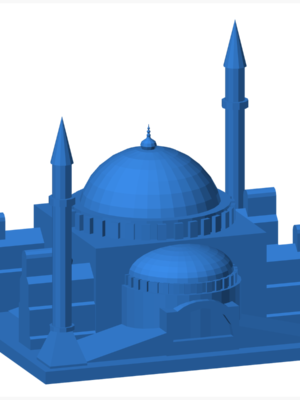 hagia sofia 3D Baskı STL