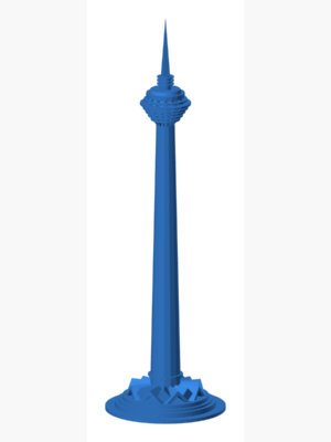 kl tower by tinkerzonchannel 3D Baskı STL