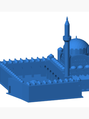 mihrimah cami zaxe 3D Baskı STL