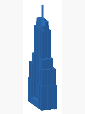 palmolive building in chicago illinois 1 3D Baskı STL