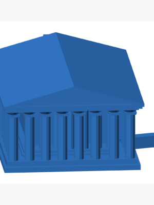 parthenon 1 3D Baskı STL