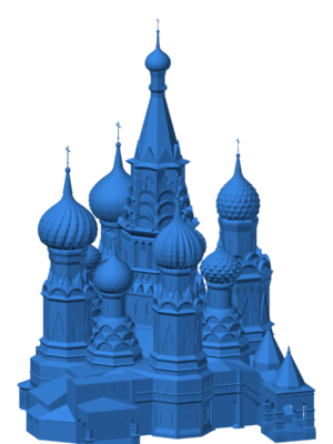 saint basil cathedral 1 3D Baskı STL