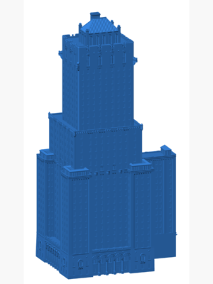 shelton hotel 3D Baskı STL