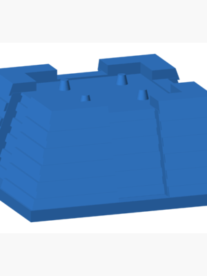 pyramid 3D Baskı STL – 3 Parça