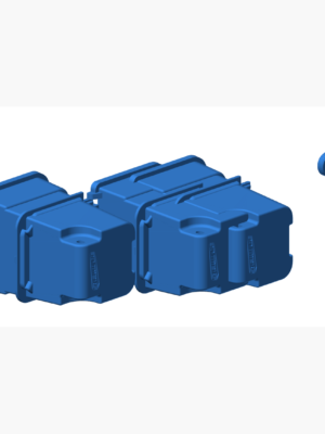 Mini Rolling Garbage Bin