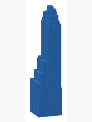Empire Trust Company Building 3D Baskı STL