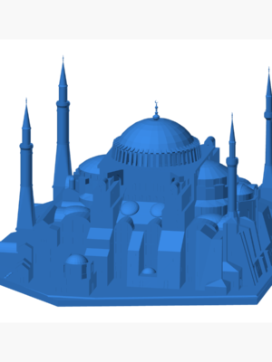 Hagia Sophia 3D Baskı STL