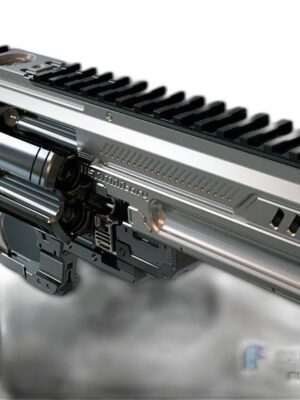 Konstantin Ağır Revolver - 3D Baskı Prop Silah Seti (11 Parça STL)