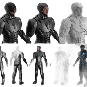 RoboCop Sol Uyluk 3D Baskı Figür Seti – 11 Parça STL
