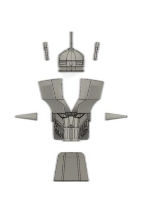 Mazinger Z 3D Baskı Figür Seti – 116 Parça STL Dosyası