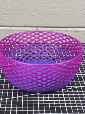 Mesh Bowl 3D Baskı STL – 1 Dosya