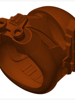 Death Trooper V2 Kask 3D Baskı Seti – 3 Parçalı STL Figür