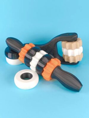 Modular Massage Roller Customize Your Relaxation 3D Baskı STL – 10 Dosya