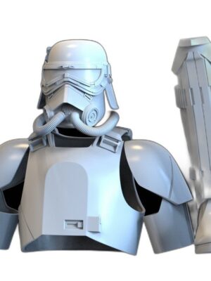 Star Wars Mudtrooper Zırh Büstü 3D Baskı Figür Seti – 46 Parça STL