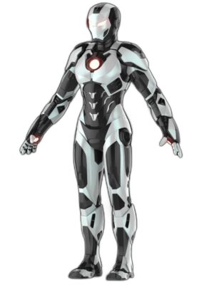 Pepper Potts Rescue Armor 3D Baskı Figür Seti – 33 Parça STL
