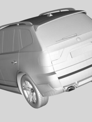 BMW X3 E83 2003 3D Baskı STL Modeli