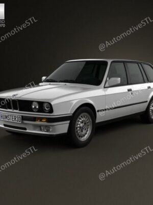 BMW 3 Serisi E30 Touring 1990 3D Baskı STL Modeli