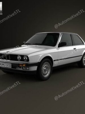 BMW 3 Serisi E30 Coupe 1990 3D Baskı STL Modeli