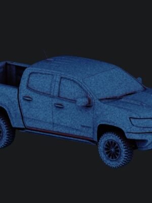 Chevrolet Colorado ZR2 2017 3D Baskı Modeli STL