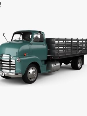 1948 Chevrolet COE Flatbed Kamyon 3D Baskı STL