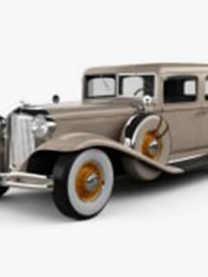1931 Chrysler Imperial Close Coupled Sedan 3D Baskı STL
