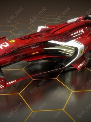 Ferrari F1 2050 Prototip 3D Baskı STL