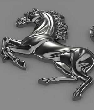 Ferrari Logo Arma 3D Baskı STL
