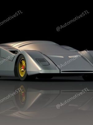 Ferrari 512S Speciale Pininfarina 3D Baskı Modeli STL