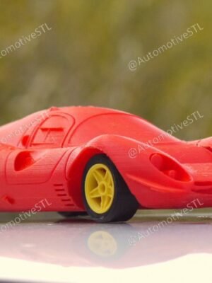 Ferrari 412P 1967 Yarış Arabası 3D Baskı STL