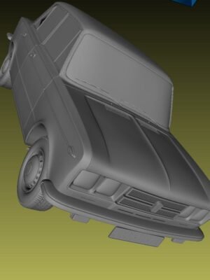 Fiat 125 Special 1970 3D Baskı STL Modeli
