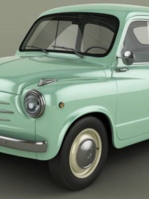 Fiat 600e 3D Baskı STL Modeli